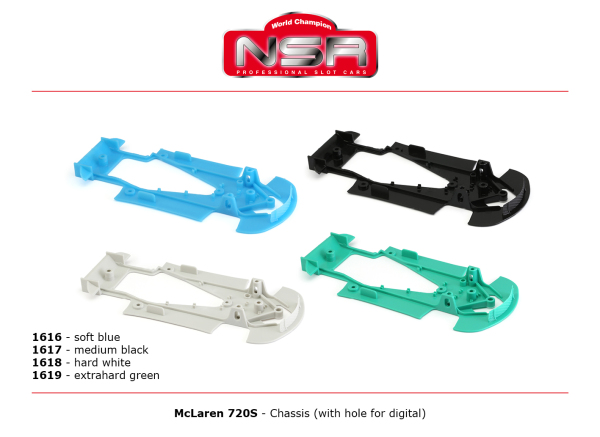 McLaren Chassis 1Stück Medium Black 1617