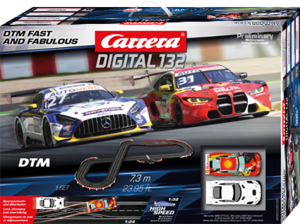 Carrera Digital 132 Fast and Fabulous 7,3m