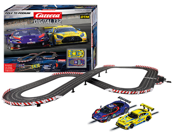 Carrera Digital 132 Pole to Podium 7,6m