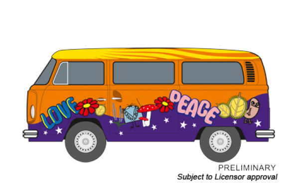 Carrera Digital 132 VW Bus T2b Peace and Love 20031095