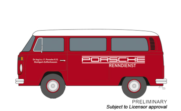 Carrera Digital 132 VW Bus T2b Porsche Renndienst 20031096