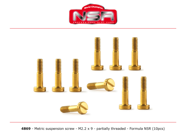 Schrauben 2.2 X 9 10 Stück für Formula NSR 4869