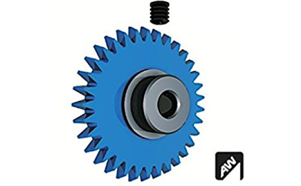 Ninco ProRace Angle Winder Zahnrad 33Z blau Kunstst.& Met.Buchse 3/32 80247