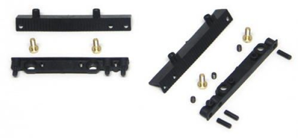 Slot it Karosserihalterungset Höhenverstellbar HRS2 Cassis ch57b