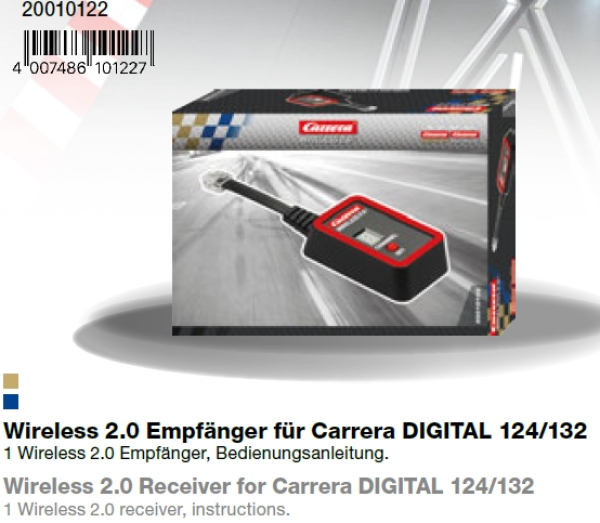 Carrera Digital 124 / 132 Wireless 2.0 Empfänger 10122