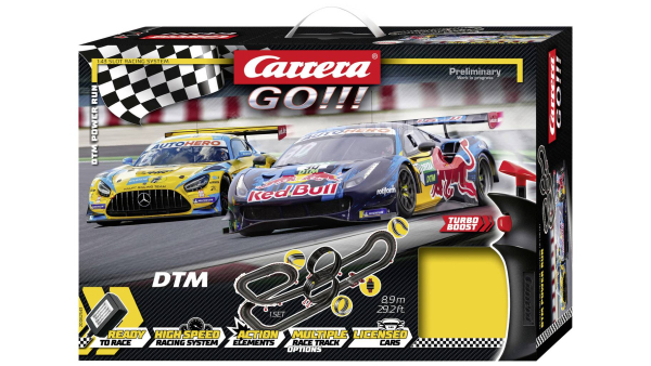 Carrera GO DTM Power Run 8,9m