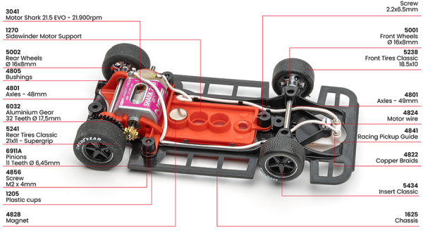 NSR Lola T280/290 Test Car White 509sw