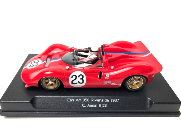 Thunder Slot LOLA T70 CAN-AM 350 Riverside 1967 Nr. 23 C. Amon