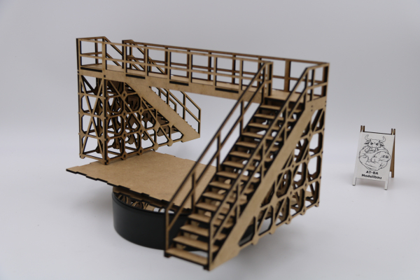 AT-BA Brücke S-Form für zwei Fahrspuren