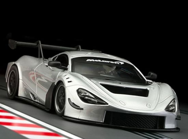 NSR Slotcars McLaren 720S GT3 Testcar White