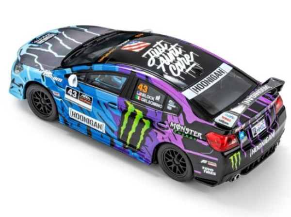 Policar Subaru WRX STI Nr. 43 mit Beleuchtung  Ken Block