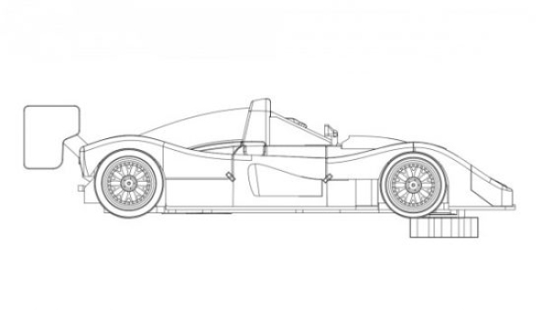 Revo Slot 1/32 F333SP White Kit Typ C  RS0041C