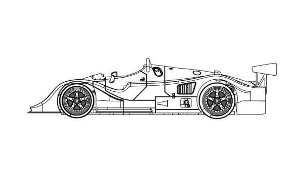 Revo Slot 1/32 Porsche Kremer K8 White Kit' Typ A