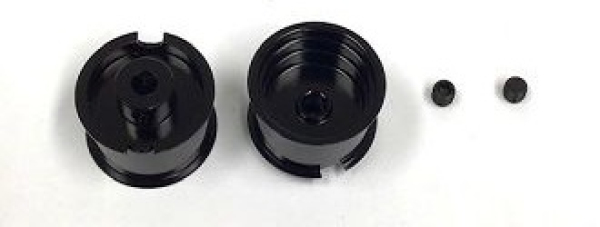 BRM RevoSlot Felge Black Aluminium RS 118