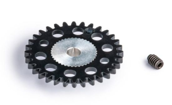 Slot it Zahnrad 32Z Ø17mm Alu +Light Plastik 1Stück gs17032lpl