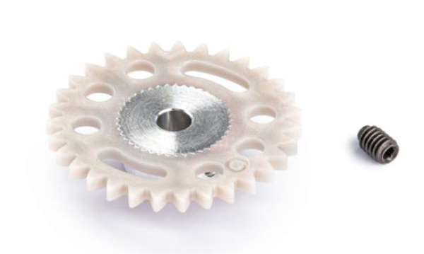 Slot it Zahnrad 31Z Ø17,5mm Alu +Light Plastik 1Stück gs17531lpl