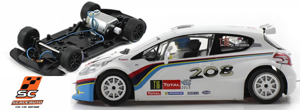 Scaleauto Peugeot 208 Rally Ypress 2013 SC 6181