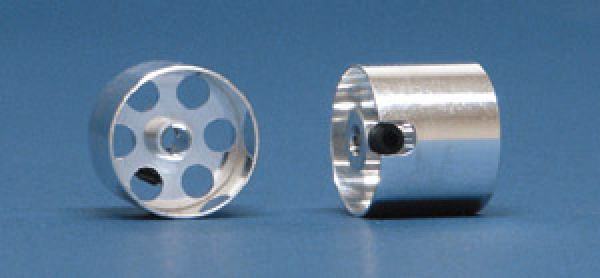 Alu-Felgen, Ø13,3x 11mm für Moosgummi 2 Stück 5013
