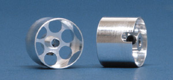 Alu-Felgen, Ø14,7x 11mm für Moosgummi 2 Stück 5014