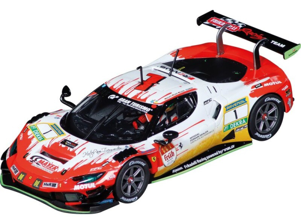 Carrera Digital 132 Ferrari 296 GT3 Frikadelli Racing Nr. 1