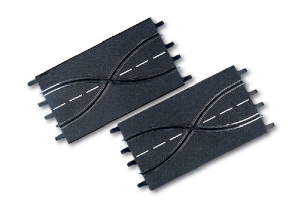 Carrera Standardgerade 2Stück Spurwechsel 20517