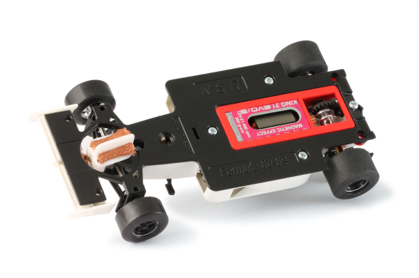 NSR Formula 86/89 Test Car White Slotcar 1:32 0118