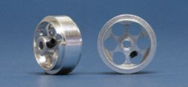 Alu-Felgen, Ø17x8mm f. Achsen Ø2,36mm, 2 Stück 5003