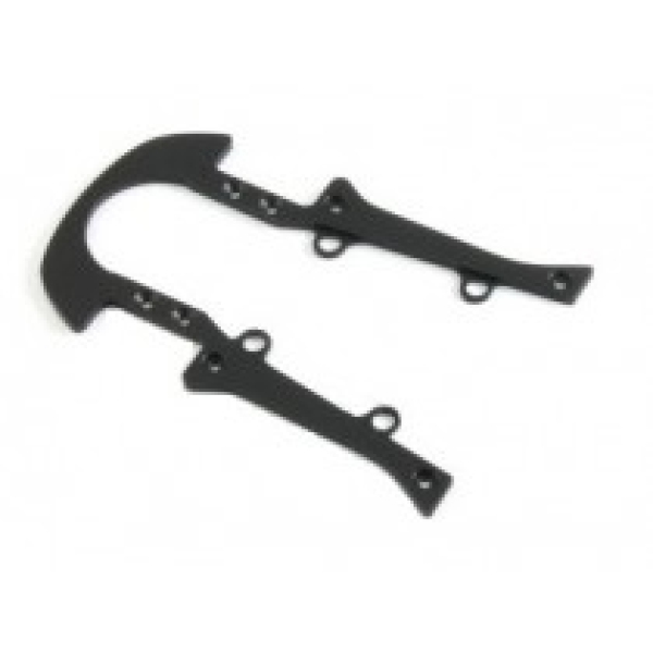 BRM RevoSlot Marcos Fahrwerksgrundplatte Aluminium für Karosseriemontage RS 114