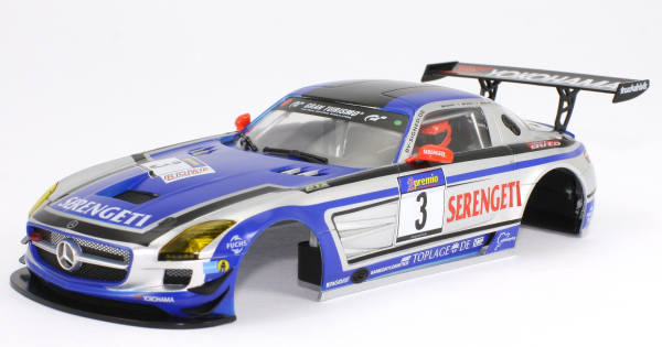 Karosserie lackiert Mercedes SLS GT3 2011 sc 7027b