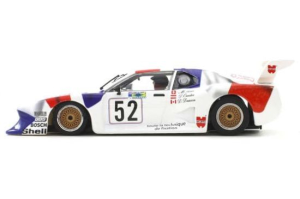 Scaleauto BMW M1 Gr 5 24h Le Mans 1981  6027R