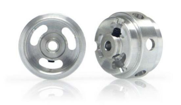 Slot.it Magnesium Felge 2Stück 17,3 X 8,2 X 1.5 gelocht w17308215m