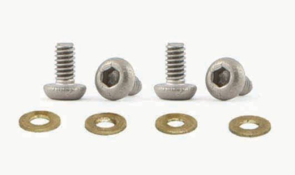 Slot it Motorschrauben zum fixieren M2x4mm 4Stück ch90