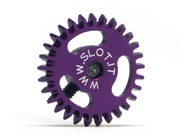 Slot it Zahnrad 29Z Ø16mm Alu Leicht 1Stück ga1629e