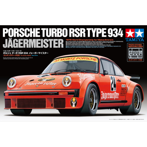 1:24 Bausatz Porsche Turbo RSR Type 934 Jägermeister